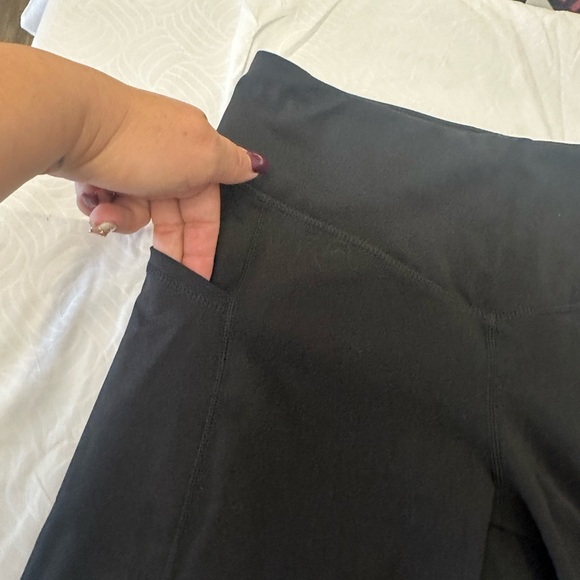 Women's Black Athletic Shorts - Picture 2 of 5